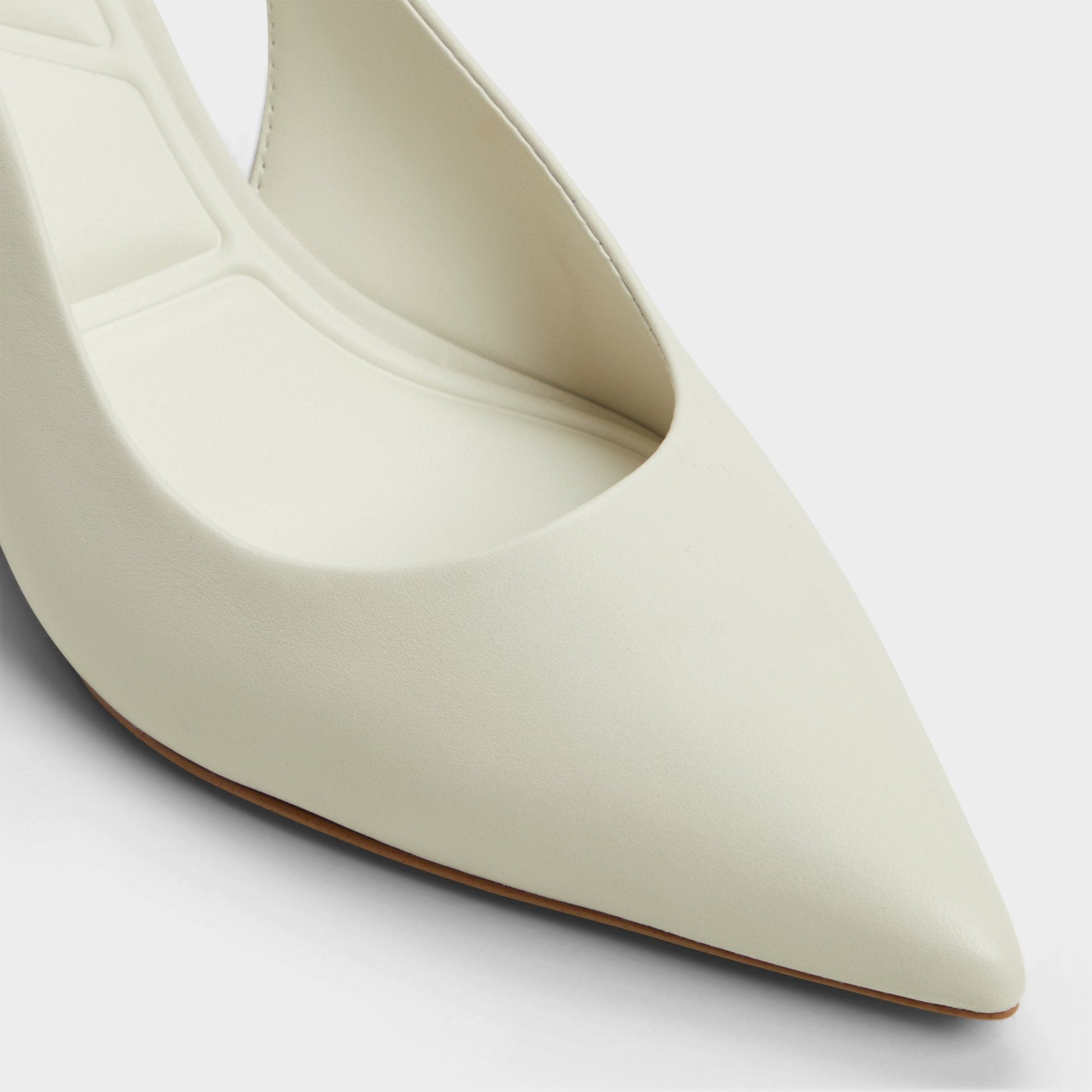 Uliana White/Bone Women's Slingbacks - Slingback heel, Block heel Aldo White/bone