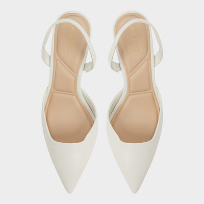 Gavedessi Open White Women's Kitten heels - Slingback heel, Kitten heel Aldo Open White