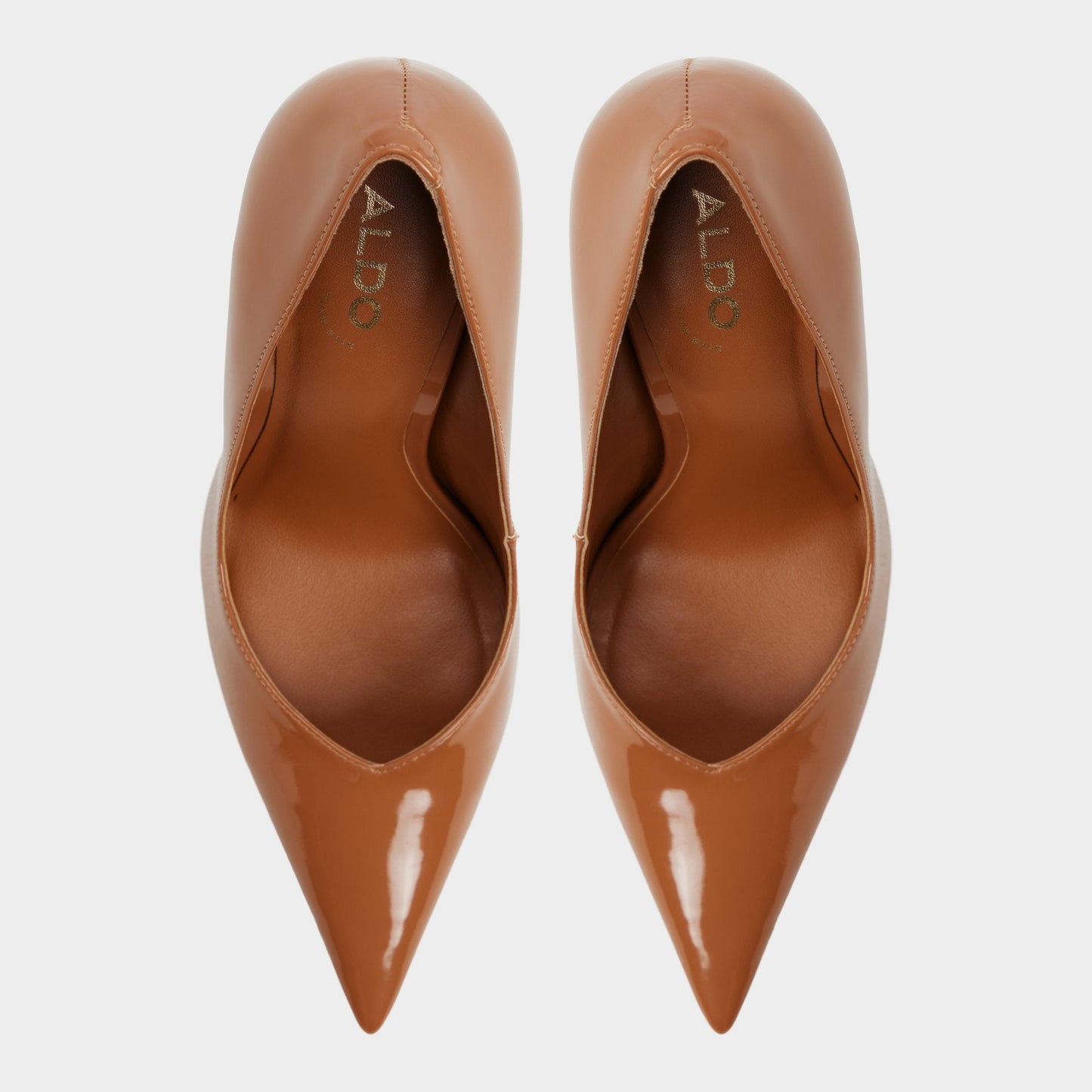 Emelie in Medium Brown - Pump, Stiletto heel Aldo Medium brown