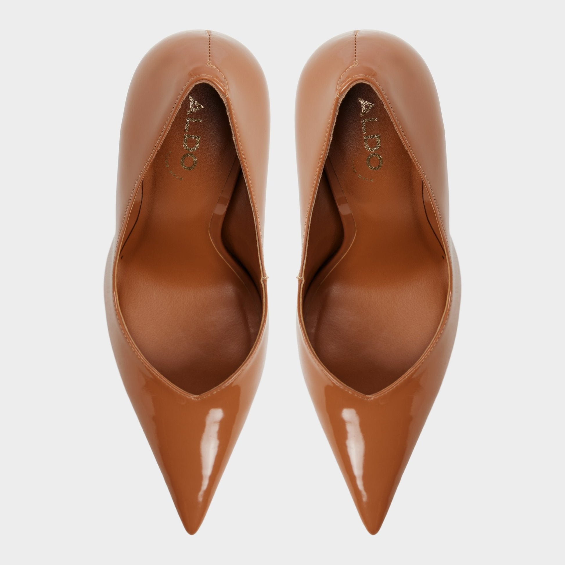 Emelie in Medium Brown - Pump, Stiletto heel Aldo Medium brown