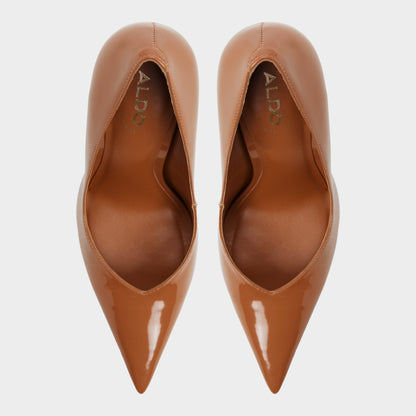 Emelie in Medium Brown - Pump, Stiletto heel Aldo Medium brown