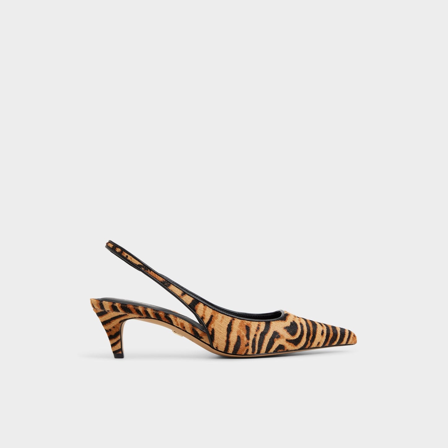 Leanah in Open Brown - Slingback heel, Kitten heel Aldo Open Brown