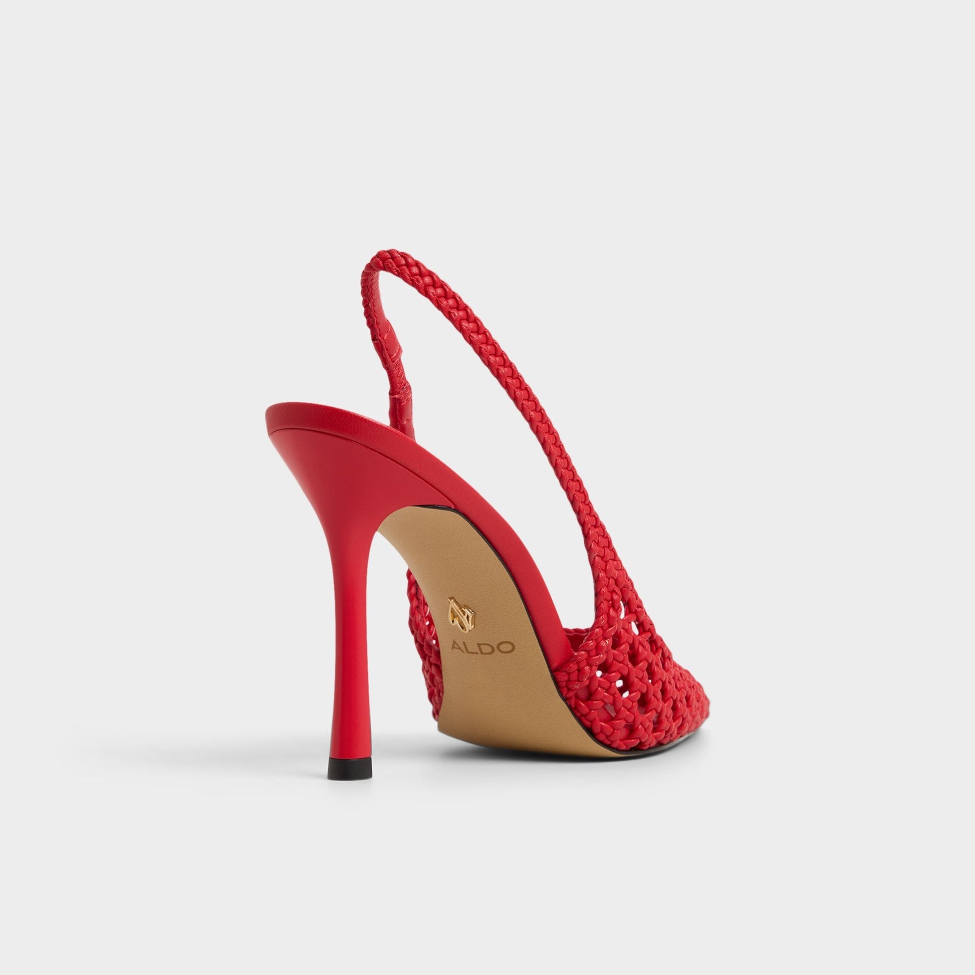 Petras Bright Red Women's Slingbacks - Slingback heel Aldo Bright Red