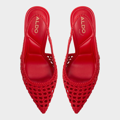 Petras Bright Red Women's Slingbacks - Slingback heel Aldo Bright Red