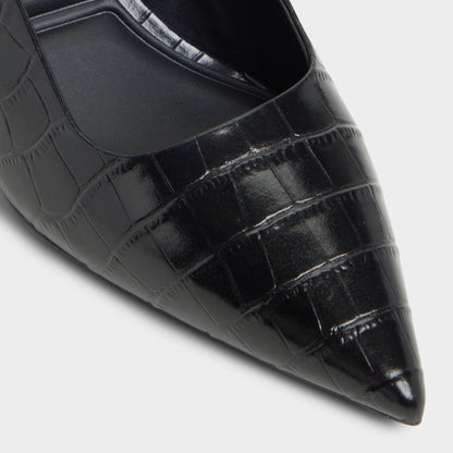 Adan in Black - Slingback heel, Kitten heel Aldo Black