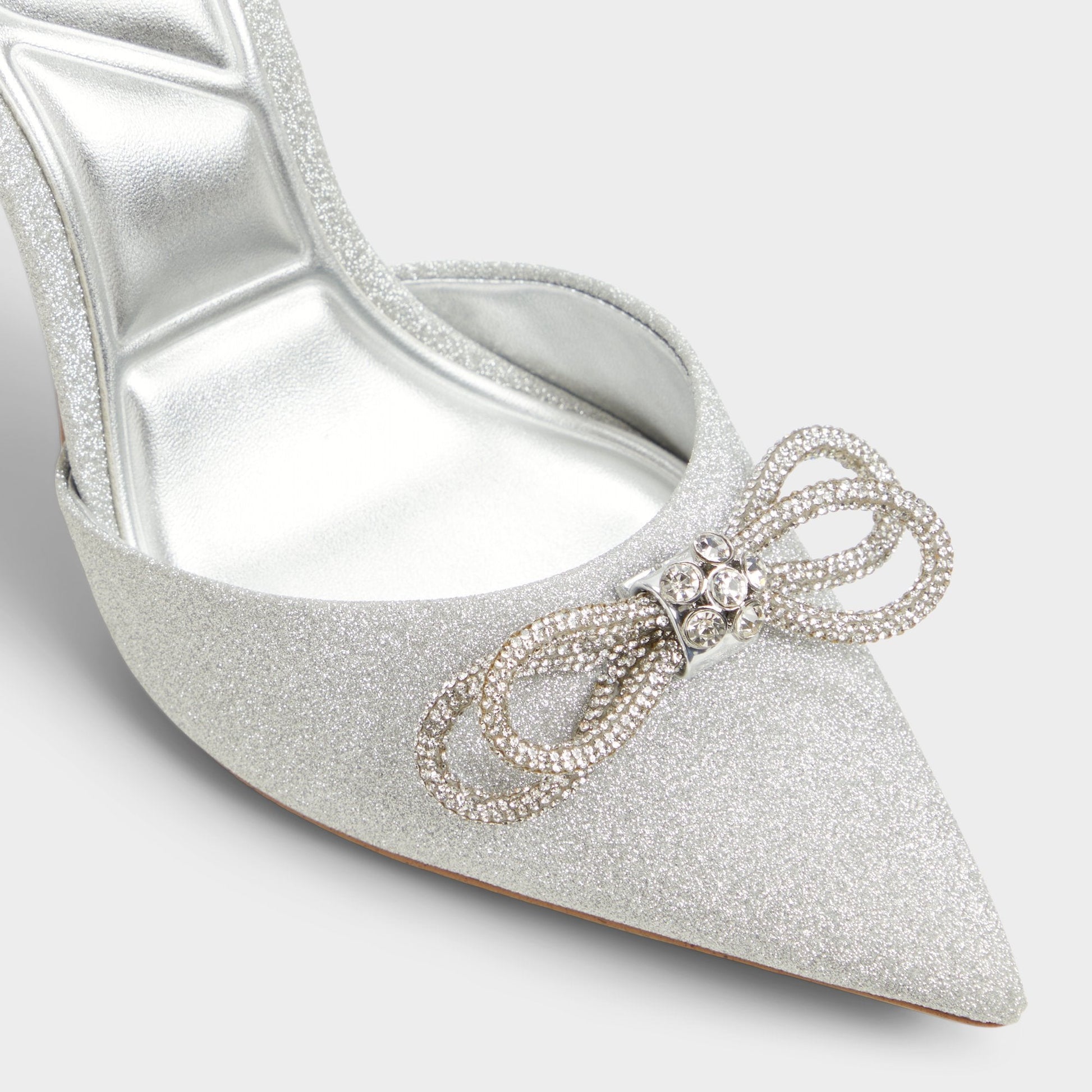 Addie Silver Women's Slingbacks - Slingback heel, Stiletto heel Aldo Silver