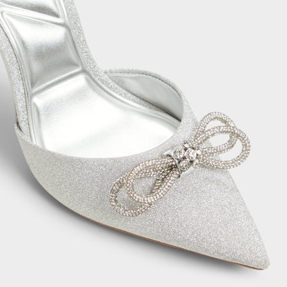 Addie Silver Women's Slingbacks - Slingback heel, Stiletto heel Aldo Silver