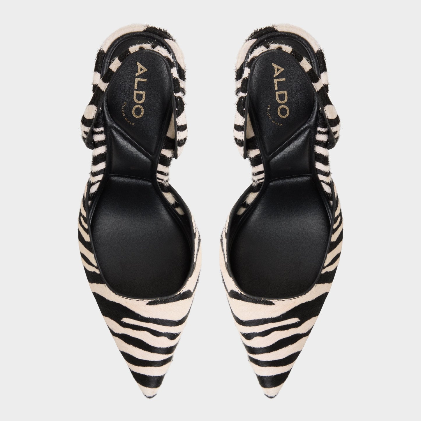 Berolden White/Black Women's Animal Prints - Slingback heel Aldo White/Black