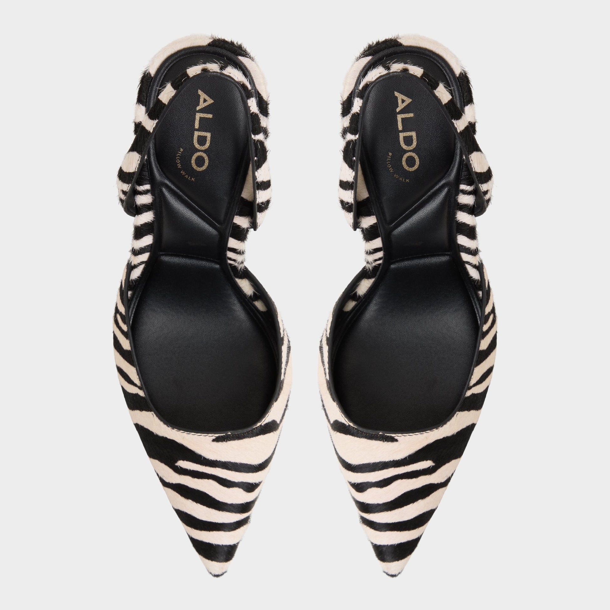 Berolden White/Black Women's Animal Prints - Slingback heel Aldo White/Black