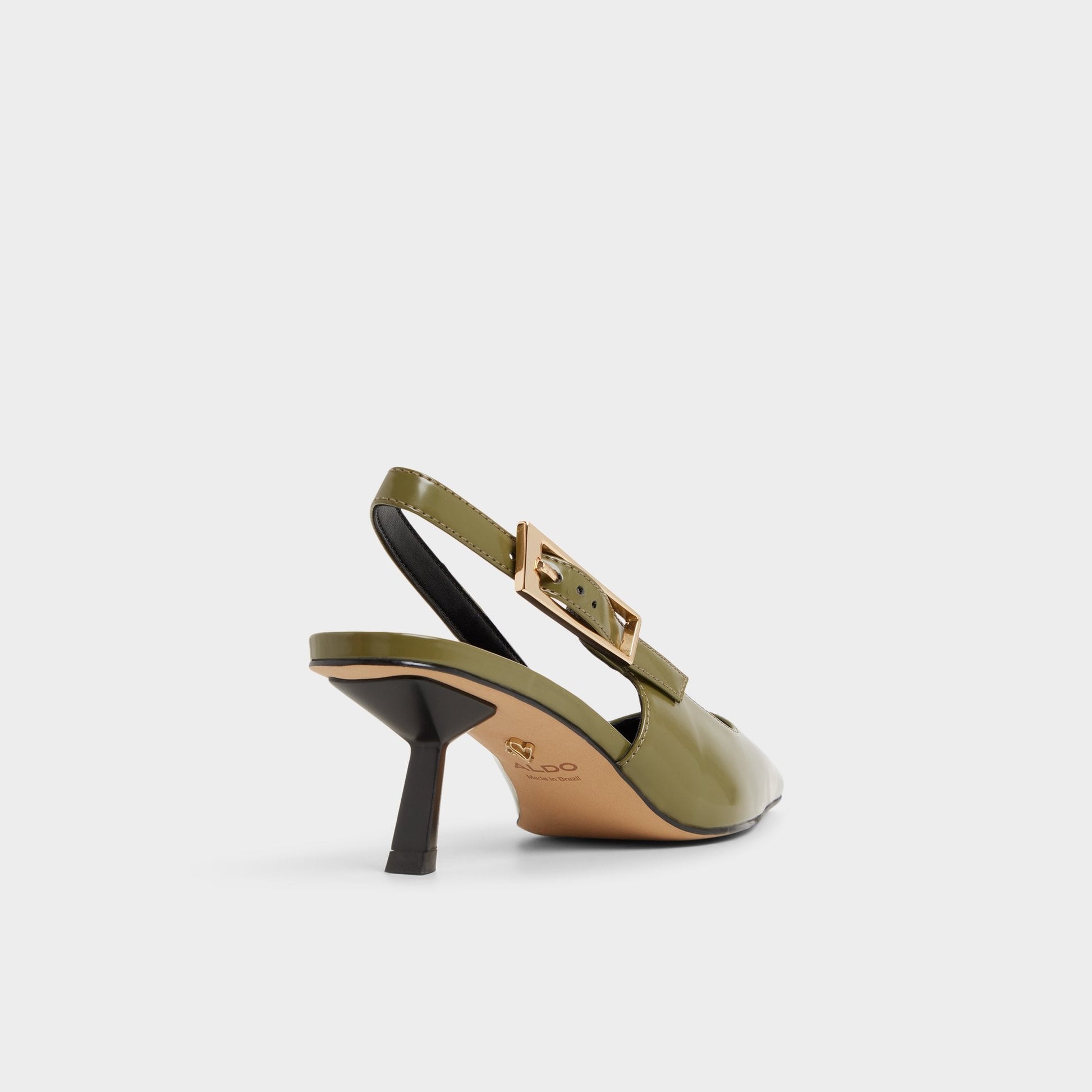 Nealie in Khaki 14139074 - Slingback heel, Kitten heel Aldo Khaki