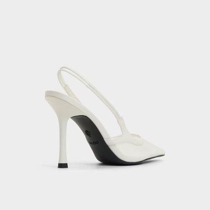 Evania White Women's Slingbacks - Slingback heel Aldo White