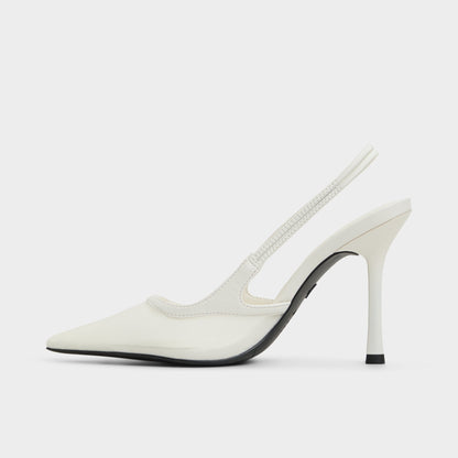 Evania White Women's Slingbacks - Slingback heel Aldo White