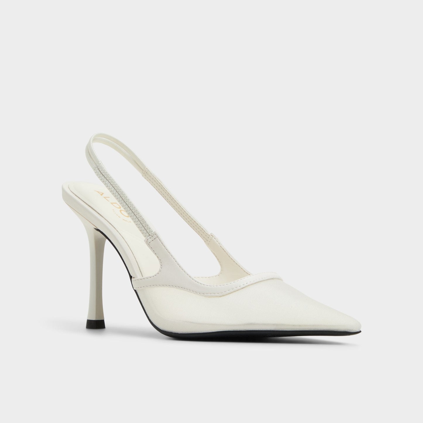 Evania White Women's Slingbacks - Slingback heel Aldo White