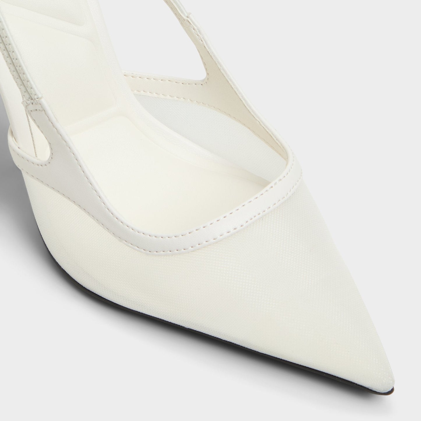 Evania White Women's Slingbacks - Slingback heel Aldo White