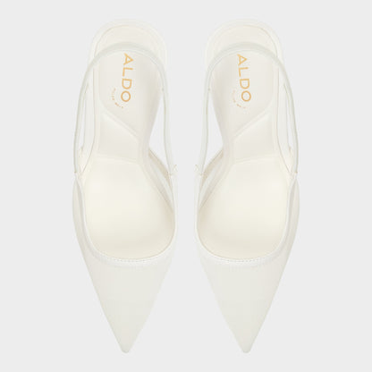 Evania White Women's Slingbacks - Slingback heel Aldo White