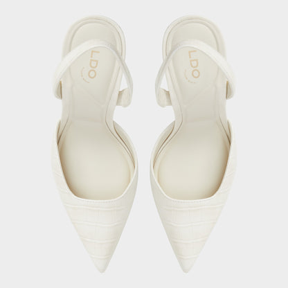 Berolden Other White Women's Slingbacks - Slingback heel, Stiletto heel Aldo Other white