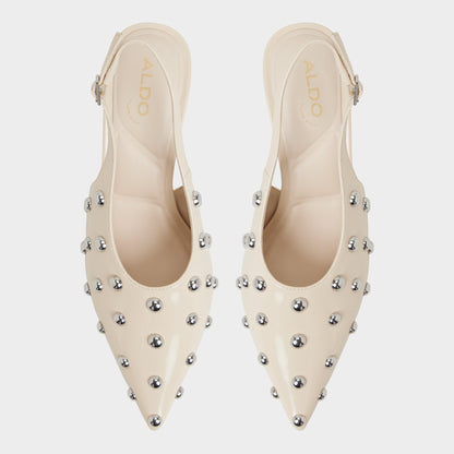 Naiarah in Cream 14118390 - Slingback heel, Stiletto heel Aldo Cream