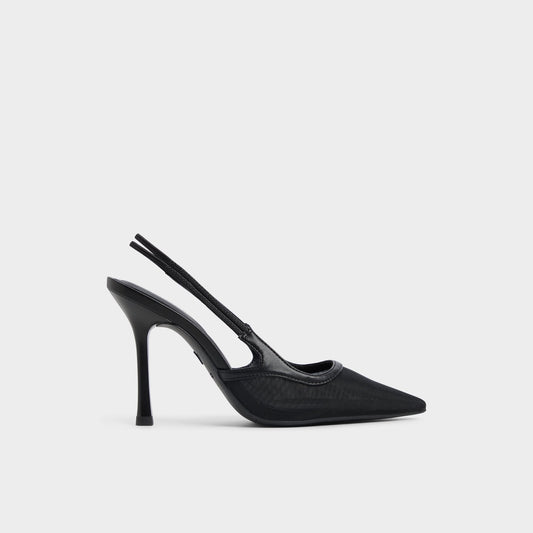 Evania Black Women's Slingbacks - Slingback heel Aldo Black