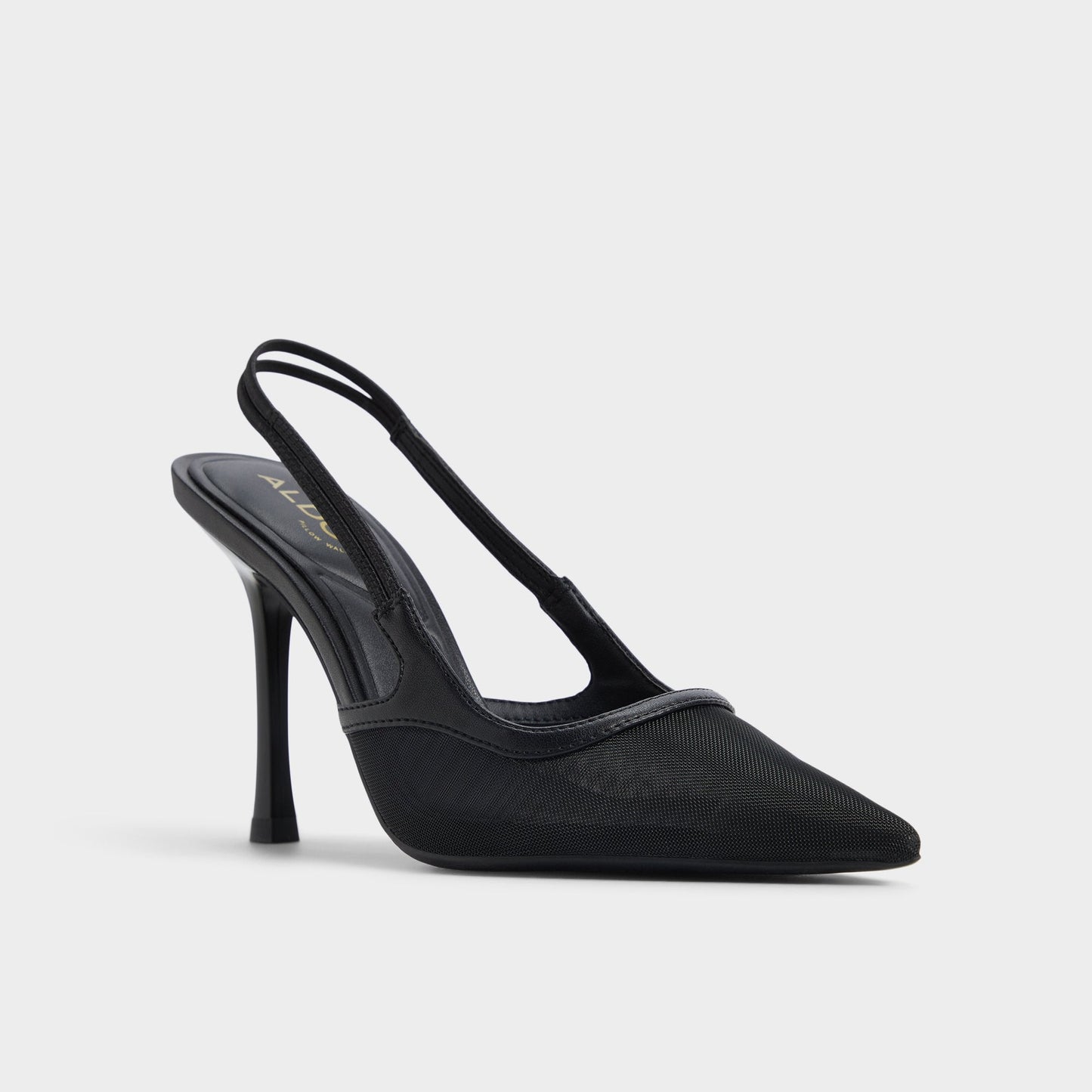 Evania Black Women's Slingbacks - Slingback heel Aldo Black
