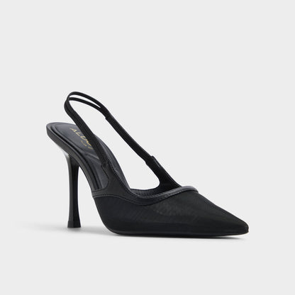 Evania Black Women's Slingbacks - Slingback heel Aldo Black