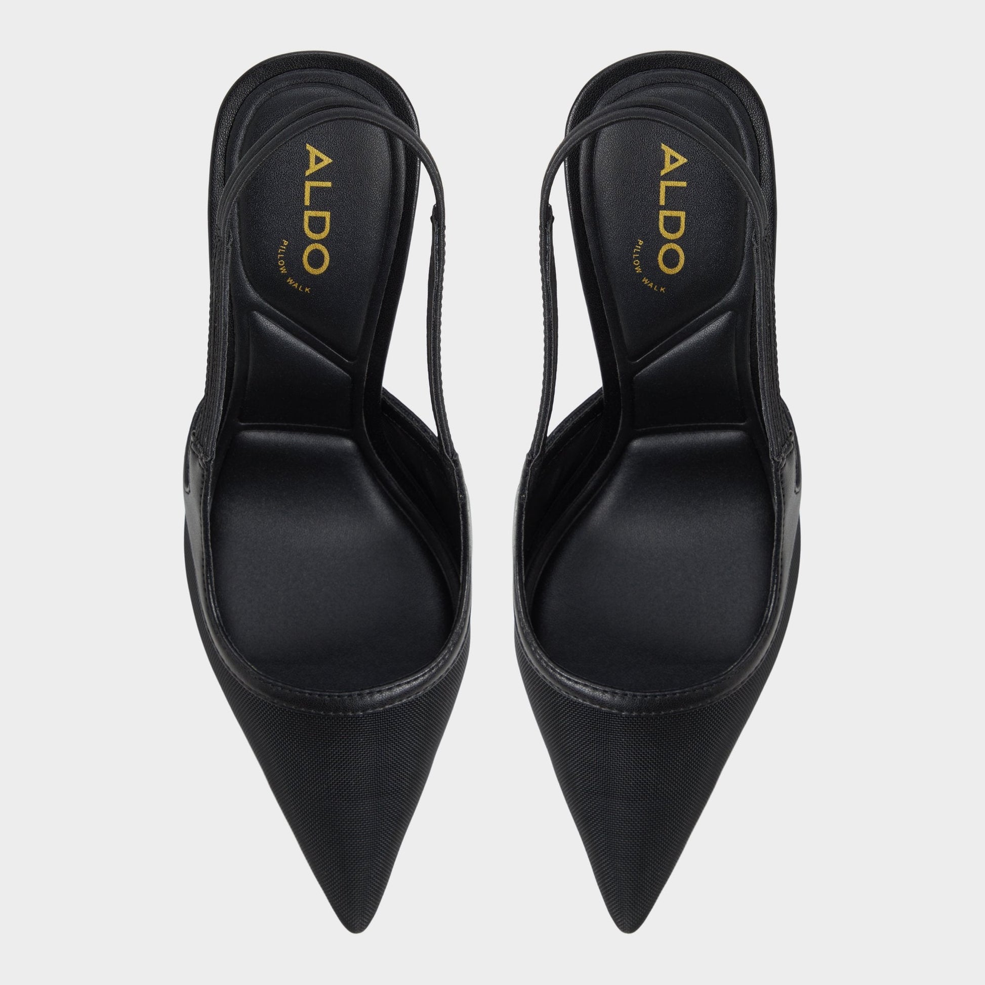 Evania Black Women's Slingbacks - Slingback heel Aldo Black