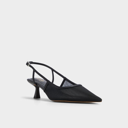 Maxina Black Women's Kitten heels - Slingback heel, Kitten heel Aldo Black