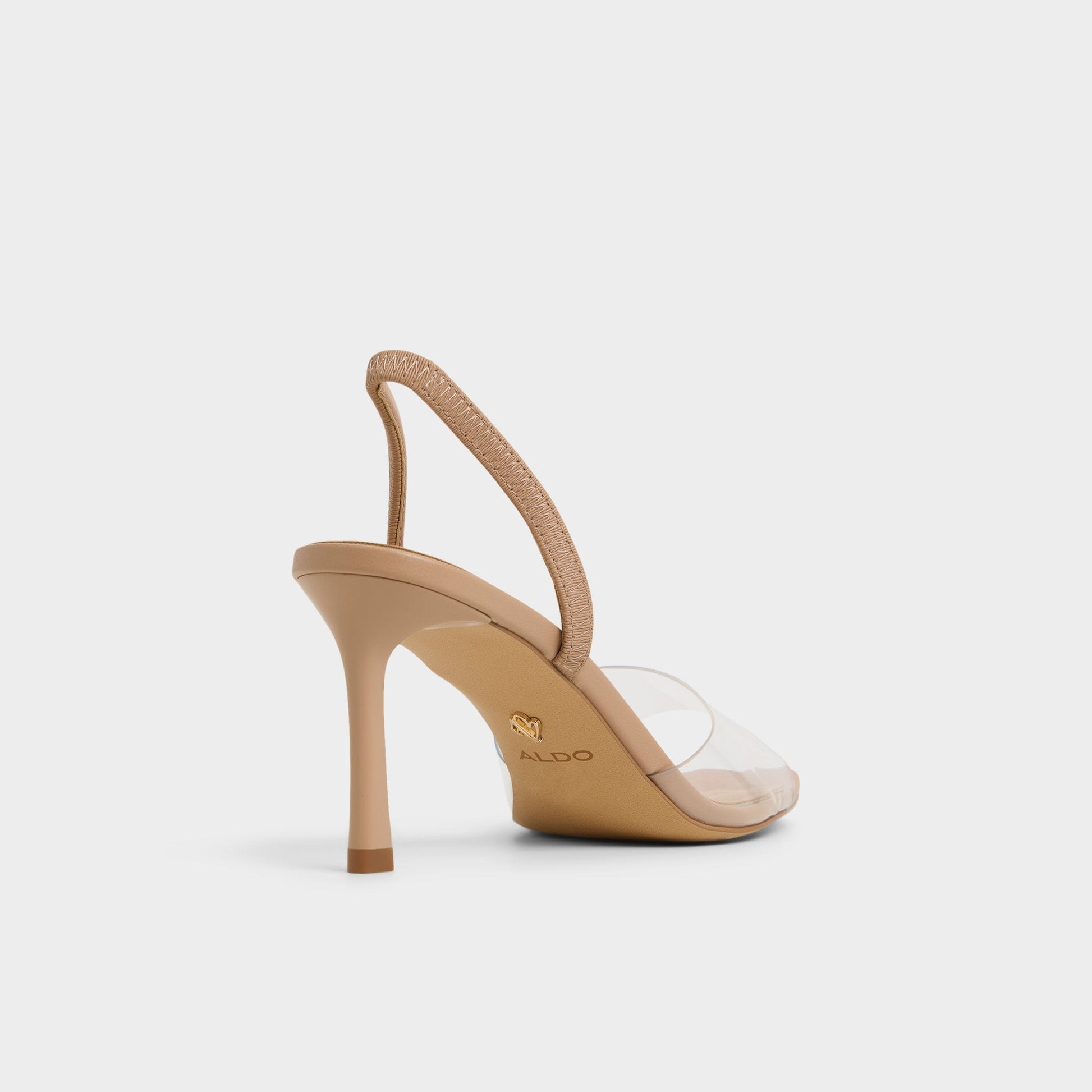 Andyana Beige Women's Strappy sandals - Slingback heeled sandal, Stiletto heel Aldo Beige