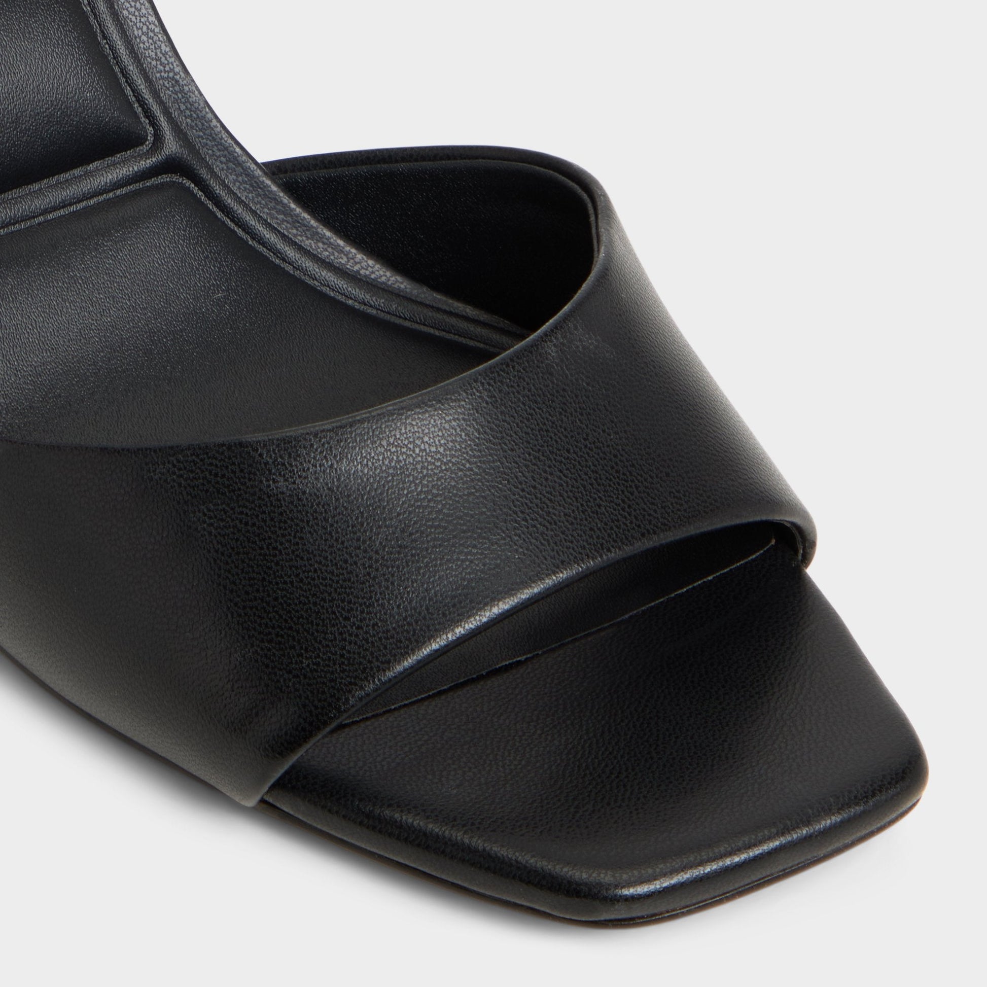 Andya Black Women's Strappy sandals - Slingback heeled sandal, Stiletto heel Aldo Black