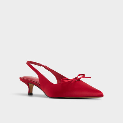 Azizza in Dark Red - Slingback heel, Kitten heel Aldo Dark red