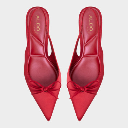 Azizza in Dark Red - Slingback heel, Kitten heel Aldo Dark red