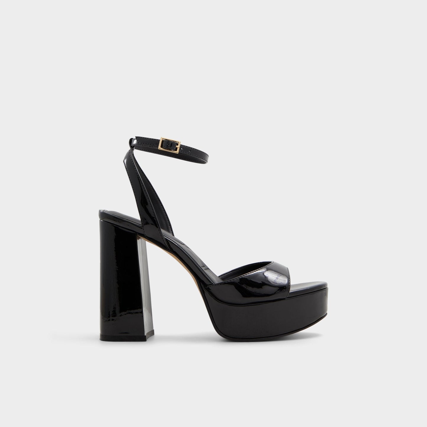 Valoria Black Women's Platform sandals - Strappy heeled sandal, Platform Aldo Black