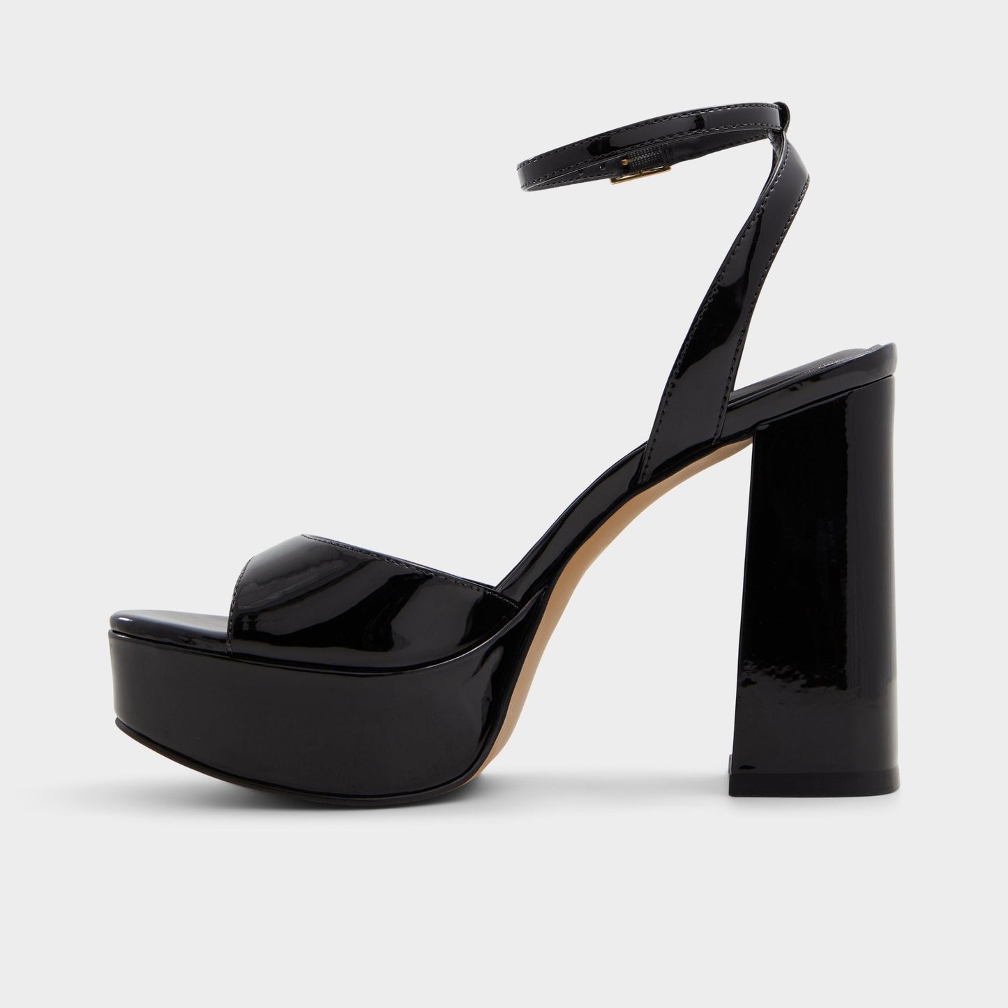 Valoria Black Women's Platform sandals - Strappy heeled sandal, Platform Aldo Black