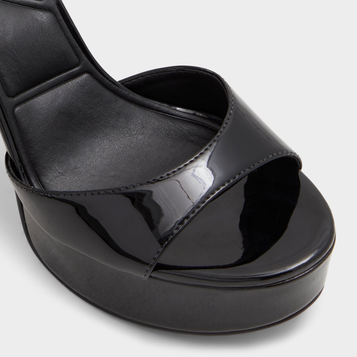 Valoria Black Women's Platform sandals - Strappy heeled sandal, Platform Aldo Black