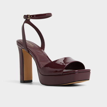 Chicgleam Bordo Women's Platform sandals - Heeled sandal, Platform Aldo Bordo