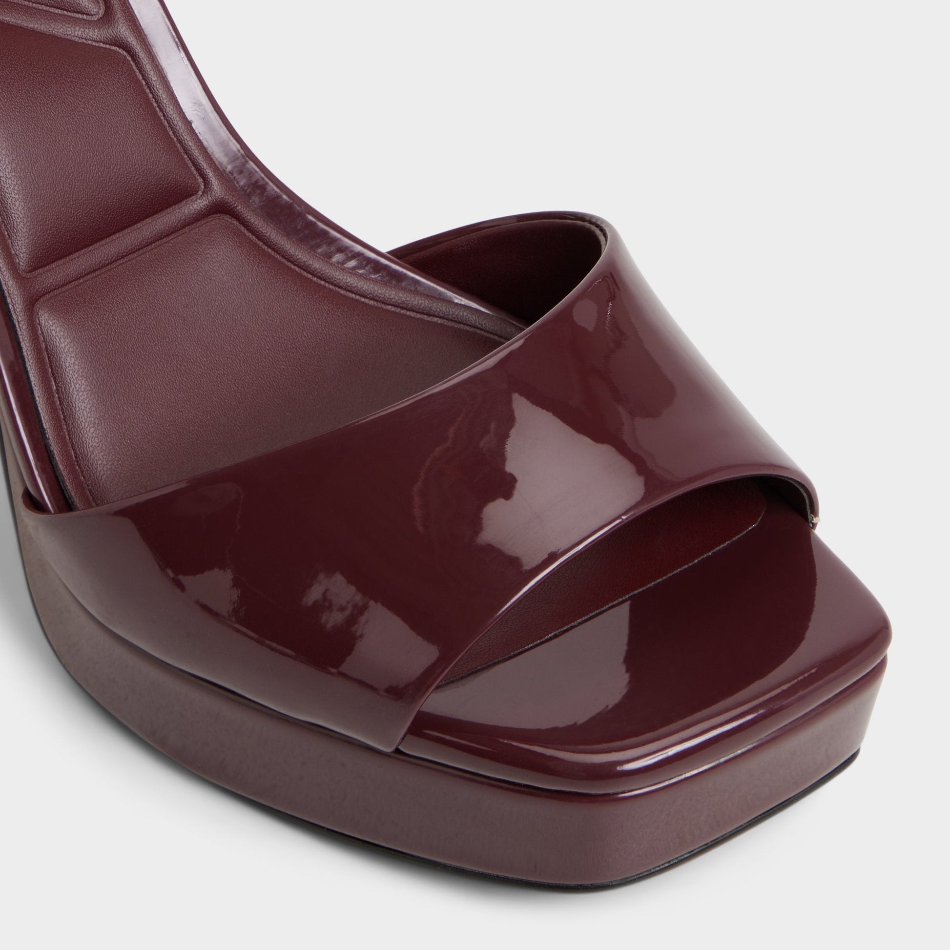 Chicgleam Bordo Women's Platform sandals - Heeled sandal, Platform Aldo Bordo