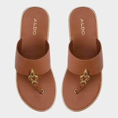 Penelopy Medium Brown Women's Platform sandals - Wedge sandal, Wedge heel Aldo Medium brown