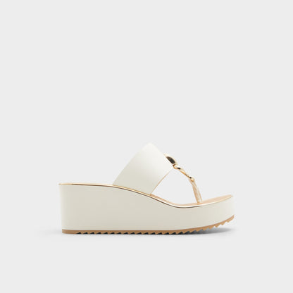 Penelopy White Women's Wedges - Wedge sandal, Wedge heel Aldo White