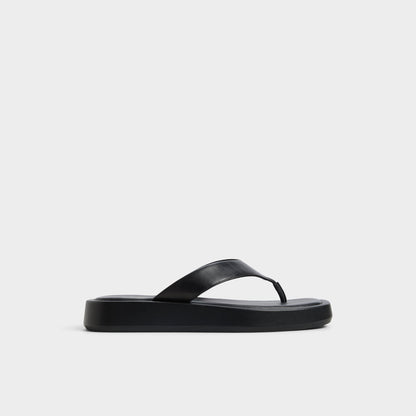 Grettle Black Women's Flats - Flip flop, Flatform Aldo Black