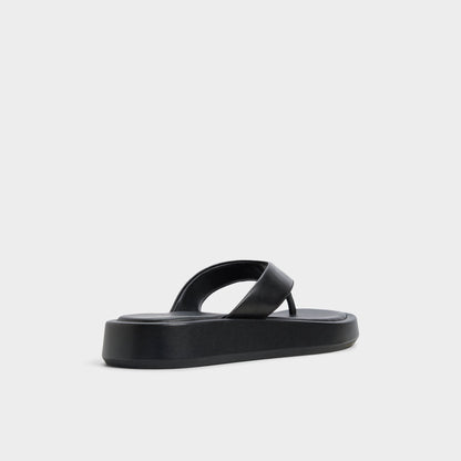 Grettle Black Women's Flats - Flip flop, Flatform Aldo Black