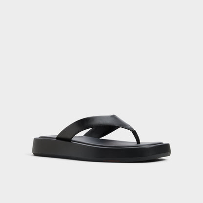 Grettle Black Women's Flats - Flip flop, Flatform Aldo Black