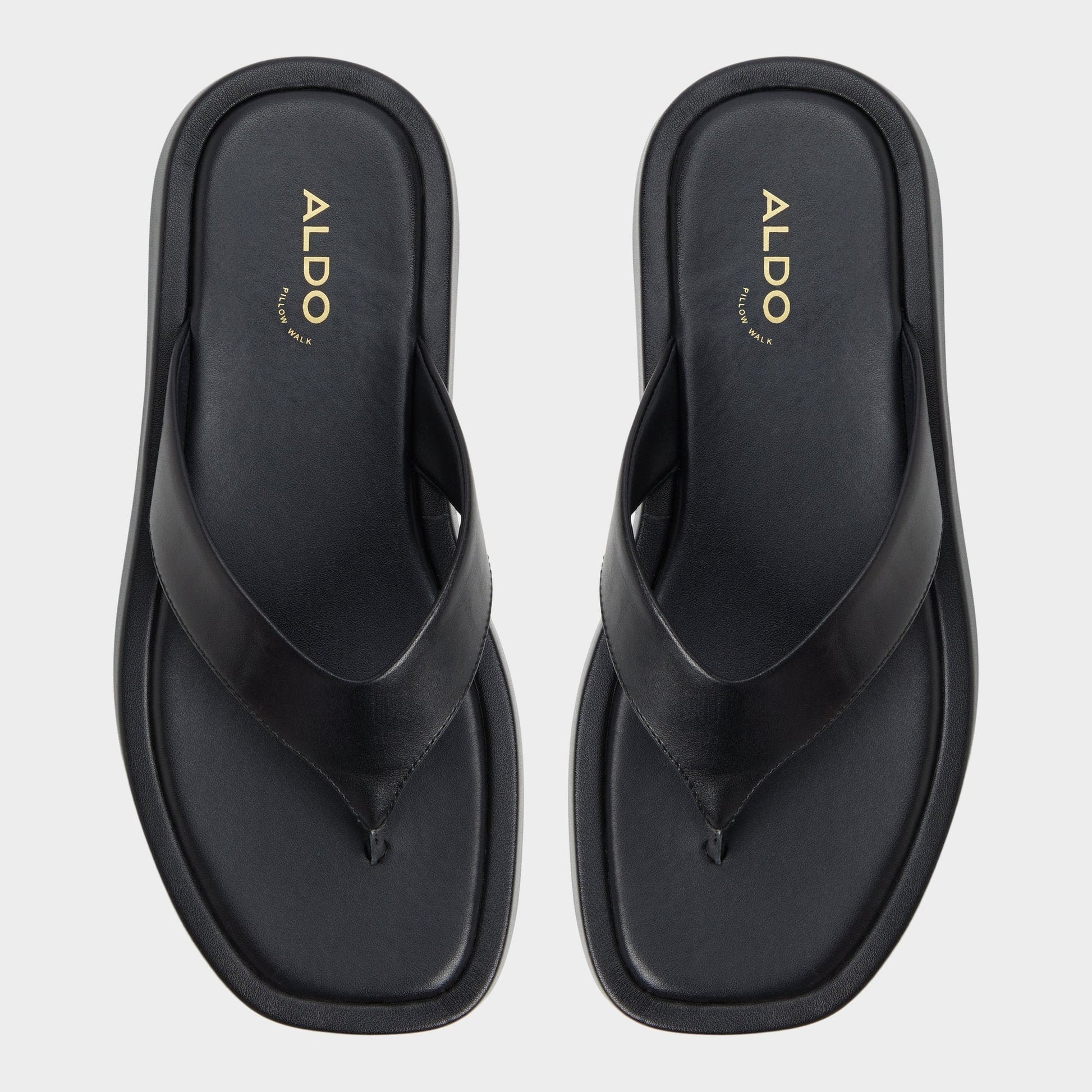 Grettle Black Women's Flats - Flip flop, Flatform Aldo Black