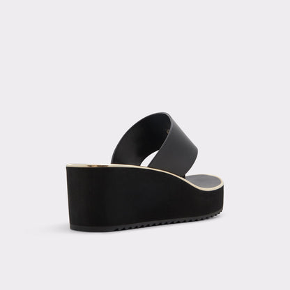 Penelopy Black Women's Wedges - Wedge sandal, Wedge heel Aldo Black