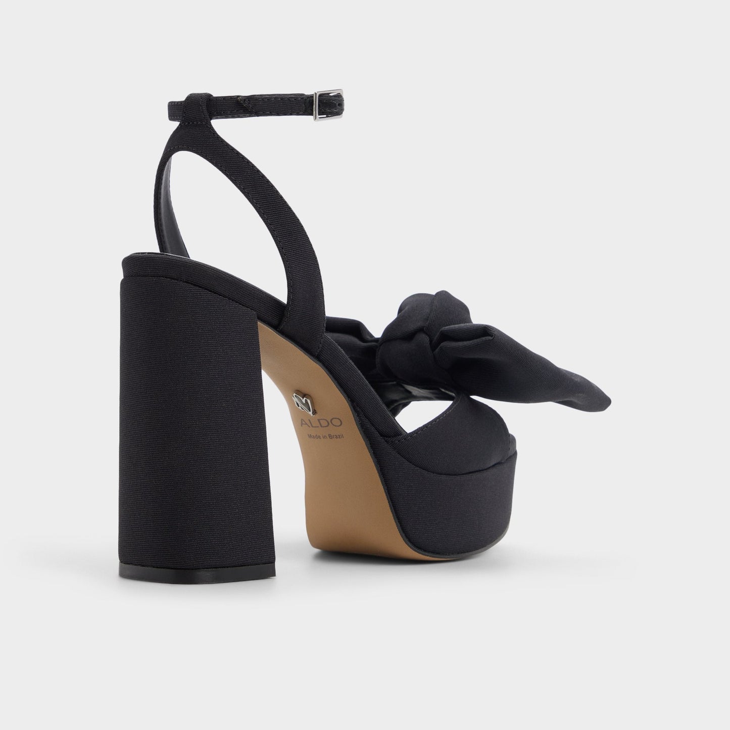 Luscious in Black 14154112 - Strappy heeled sandal, Platform Aldo Black