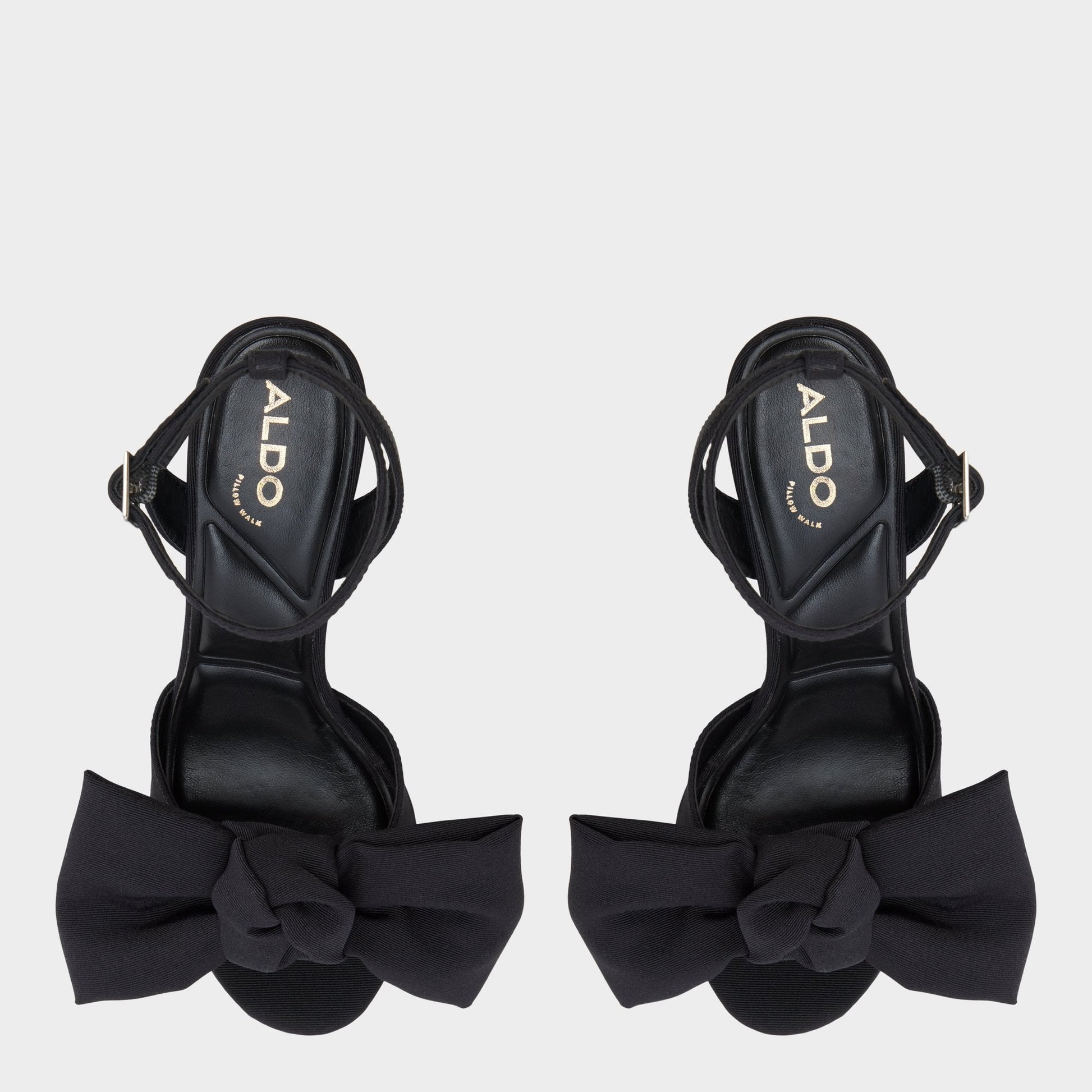 Luscious in Black 14154112 - Strappy heeled sandal, Platform Aldo Black