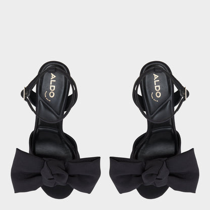 Luscious in Black 14154112 - Strappy heeled sandal, Platform Aldo Black