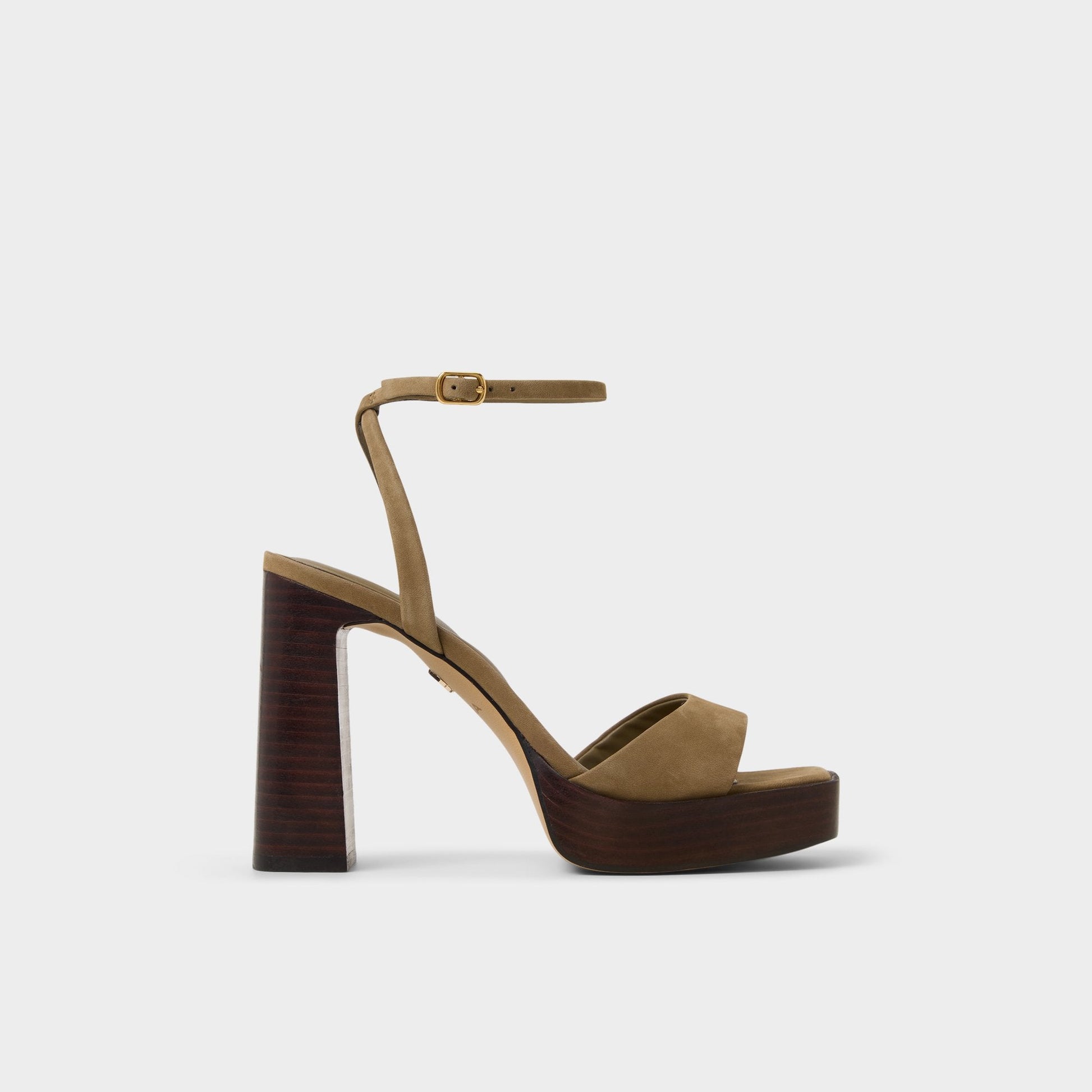 Lothon in Other Green - Strappy heeled sandal, Platform Aldo Other Green