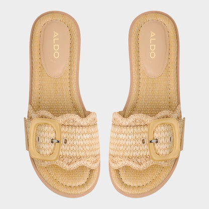 Wavynelly Light Beige Women's Flats - Slide sandal, Platform Aldo Light beige