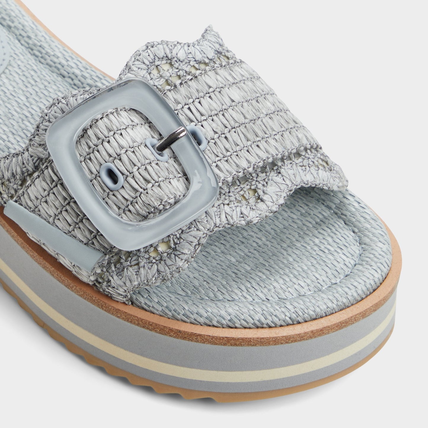 Wavynelly Other Blue Women's Flats - Slide sandal, Platform Aldo Other Blue