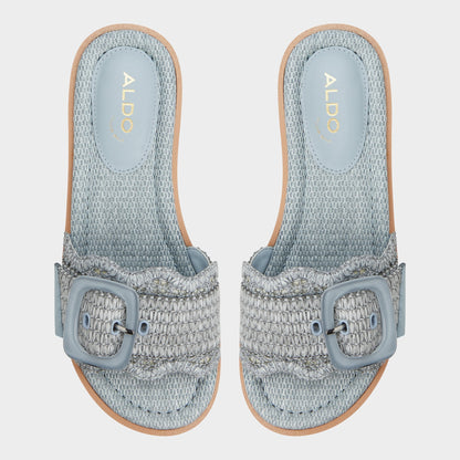 Wavynelly Other Blue Women's Flats - Slide sandal, Platform Aldo Other Blue