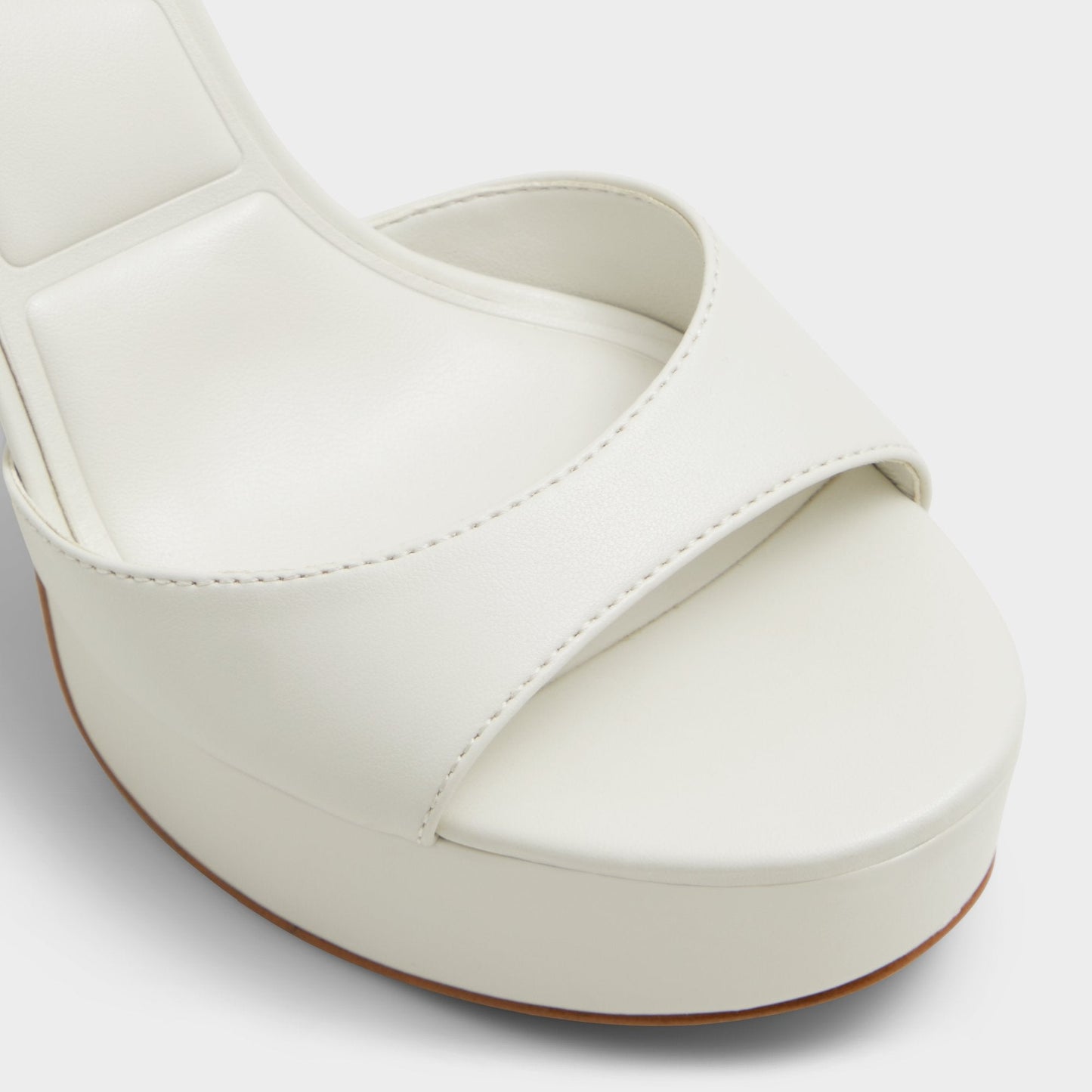 Valoria White Women's Platform sandals - Strappy heeled sandal Aldo White